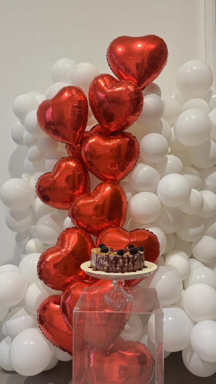 baloons setup